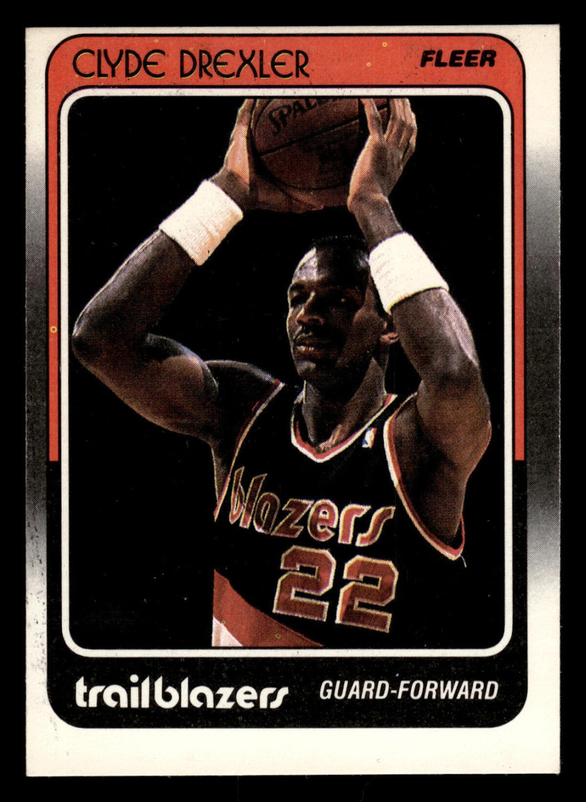1988-89 FLEER #92 CLYDE DREXLER NM
