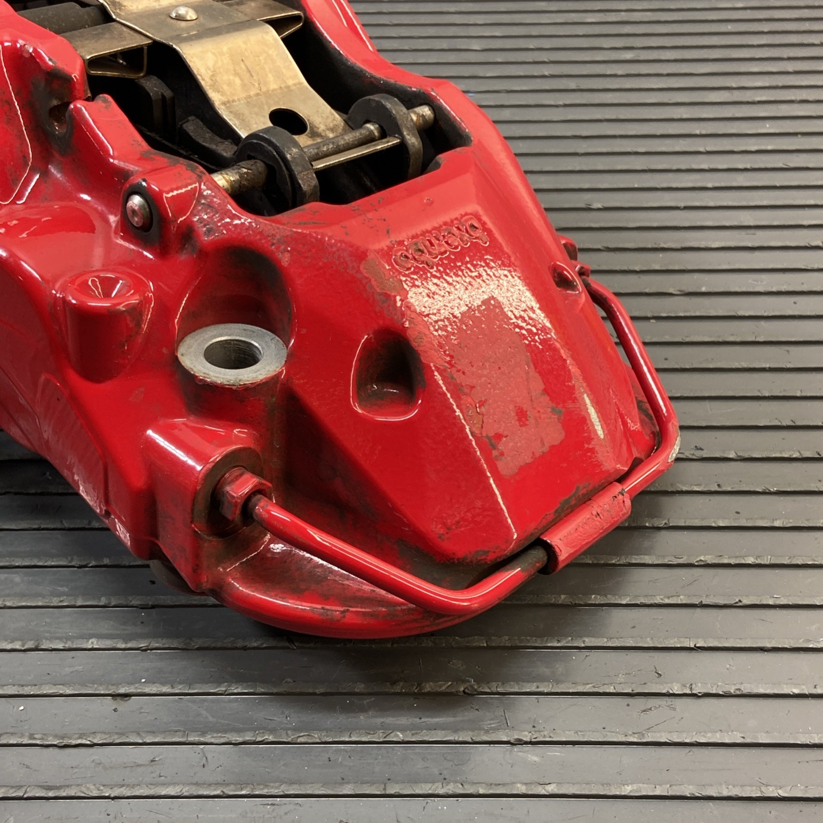 2013-2024 Maserati Ghibli M157 3.0L RDW Front Left Brake Caliper Red OEM *NOTE*