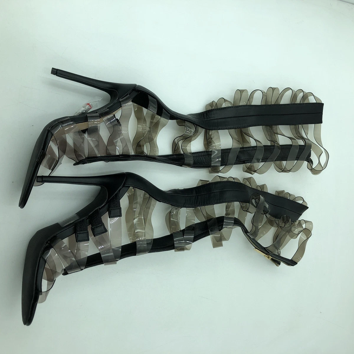 Bottes Gladiateur JADA BRAVE - Taille 7.5 US, Noir, NEUVES Sans étiquette (NWOT)