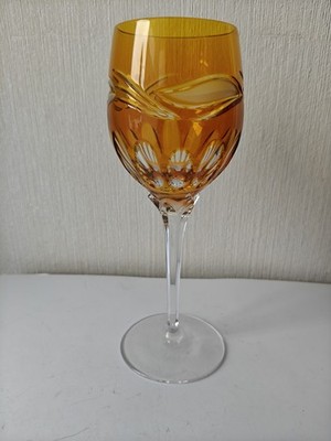 Nachtmann Vanessa Weinglas Römer Bleikristall Überfangglas selten 20,5 cm