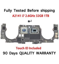 i7 2.6GHz 32GB 1TB SSD Logic Board 820-01700-A for MacBook Pro 16" A2141 2019