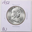 1952 50C Franklin Half Dollar in BU Condition #RK190