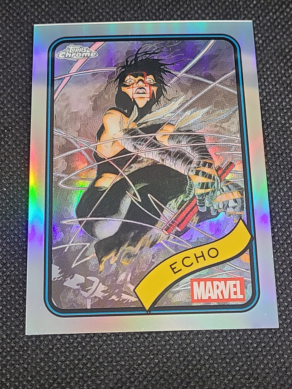 2025 Topps Chrome Marvel #14 Echo Refractor