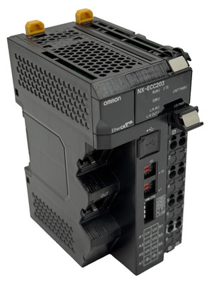 NX-ECC203 Compatible OMRON NX Series Communication Coupler EtherCAT connector 