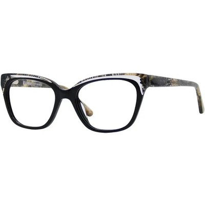 GLAMOUR GL9009 01 BLACK New Optical Eyeglass Frame For Women W/ Case