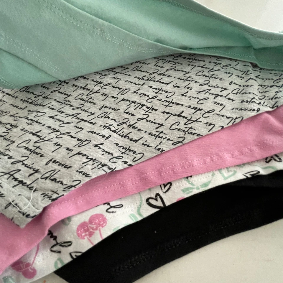 Paquete de 5 ropa interior para mujer Juicy Couture talla XL nuevo con etiquetas Foto 4 de 4