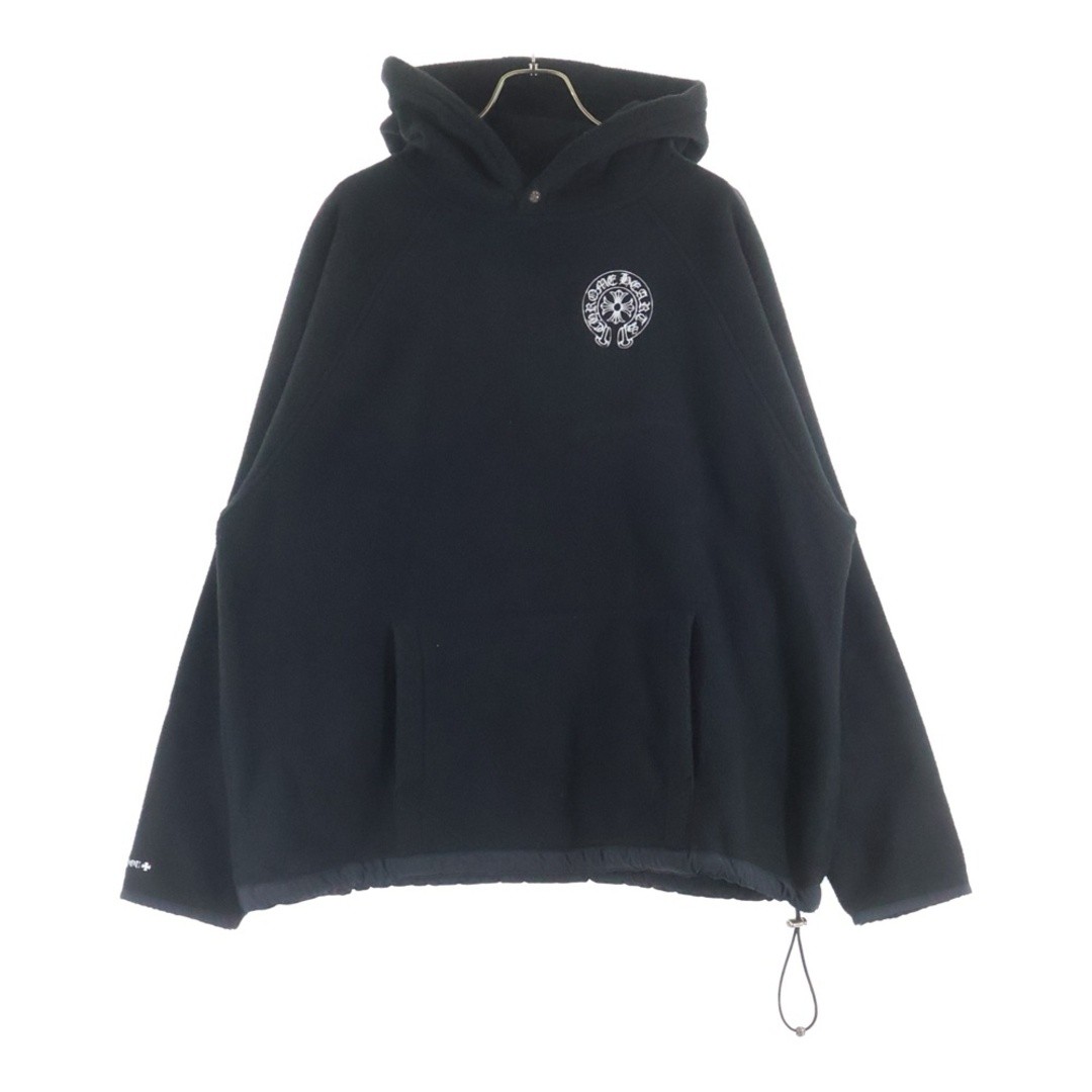 CHROME HEARTS YNT U DETENT HDPL FLC Cross Ball Button Pullover Fleece Used bc1d3