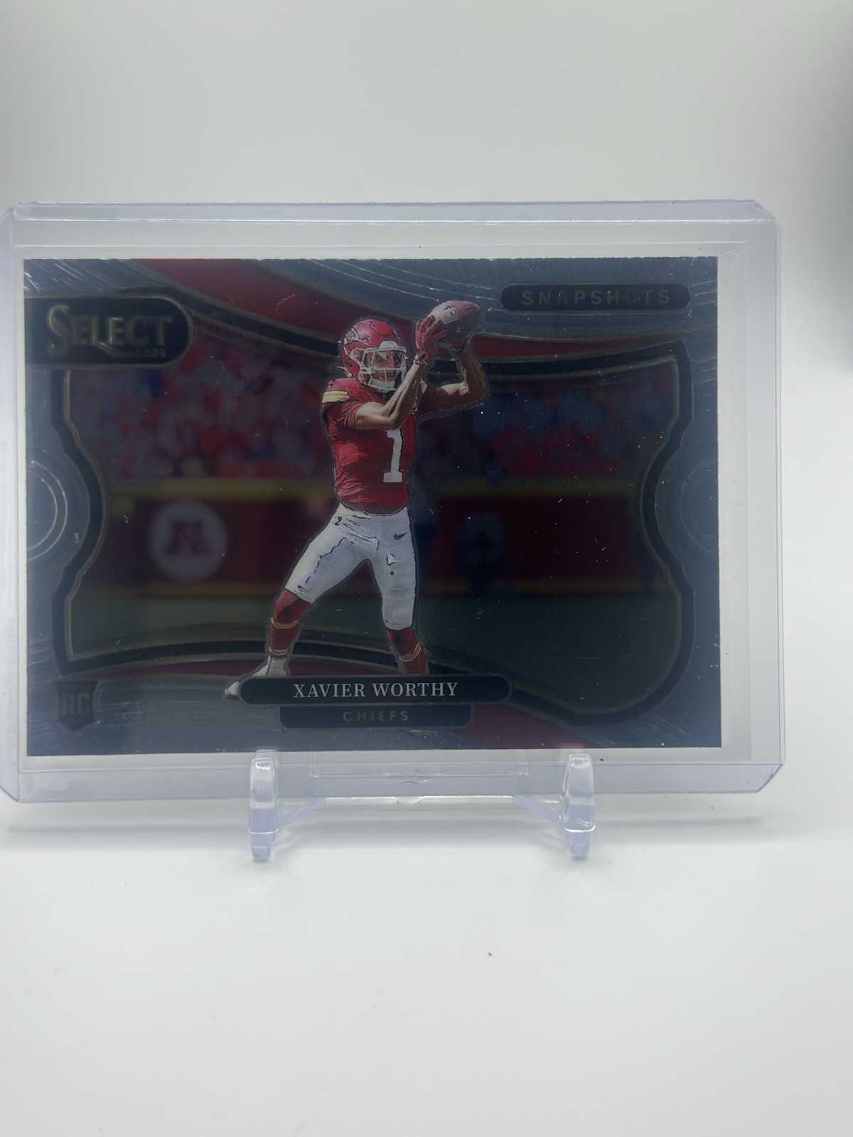 2024 Panini Select - Snapshots Xavier Worthy #19 (RC)