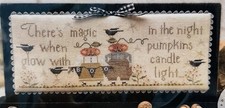 New With Thy Needle & Thread WHEN PUMPKINS GL...