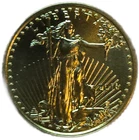 2016 $5 American Gold Eagle 1/10 oz BU - 30th Anniversary-U.S. Mint-NO RESERVE