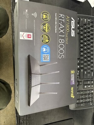 ASUS AX1800 Dual Band WiFi 6 Router - Black