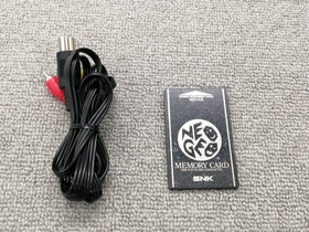 Neo Geo Arcade Console Used with Analog Stick Damage, No Power Adapter