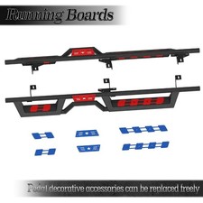 Carbon Steel Running Boards Non Slip Side Steps Unlimited Side Rails SUV
