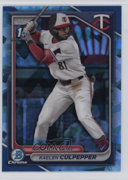 2024 Bowman Chrome Draft Sapphire Edition Kaelen Culpepper #BDC-98 1r25