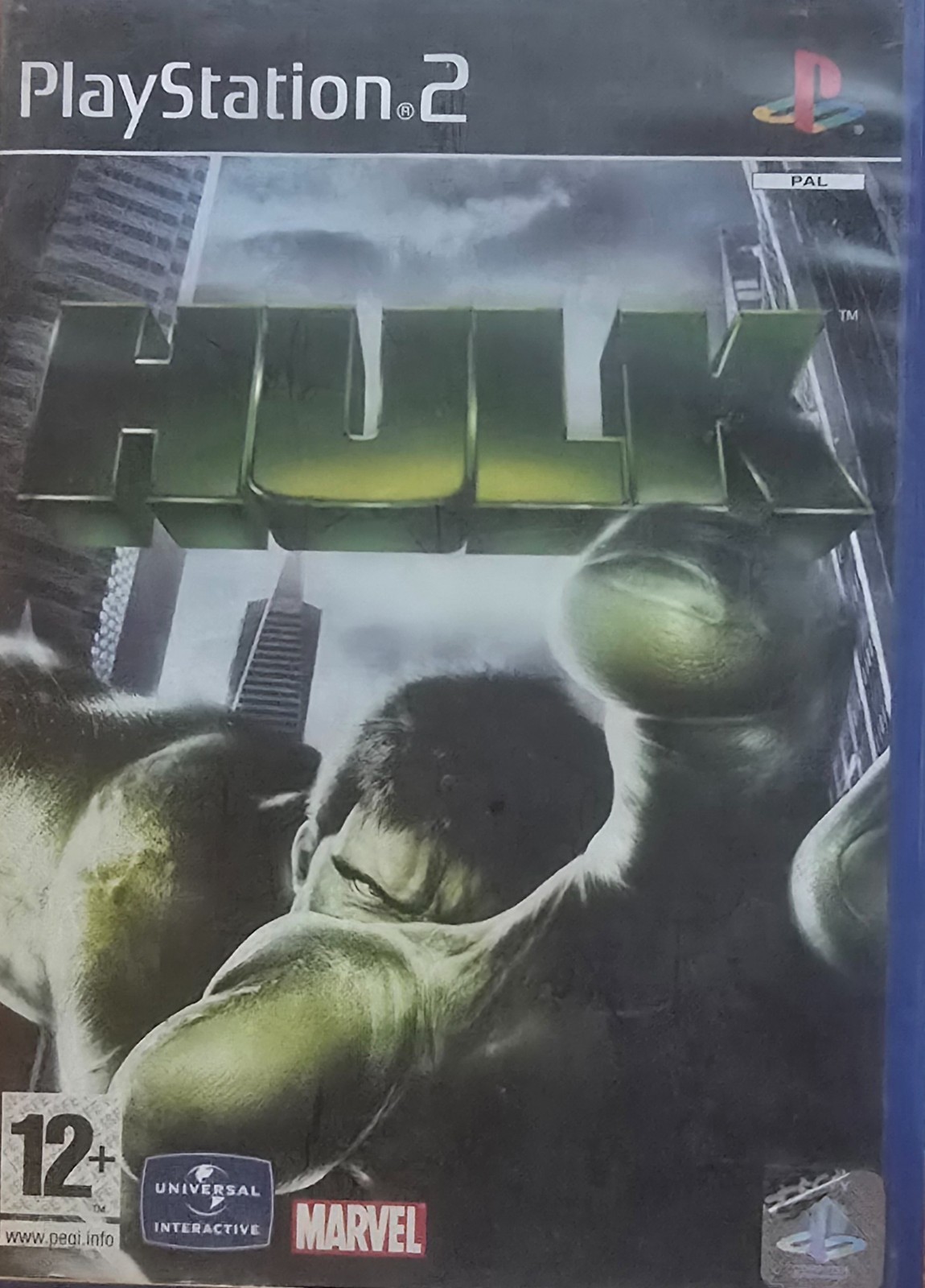 Hulk Ps2 Jeu Jeux Sony Playstation 2