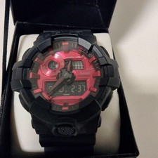 G SHOCK Digital Watch Black Red Model with Bo...