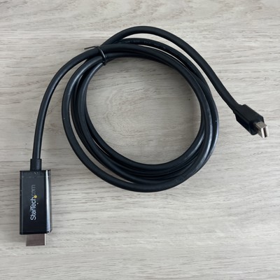 StarTech MDP2HDMM1MB Mini DisplayPort to HDMI Converter Cable - 3 ft. (1m) - mDP