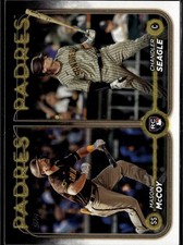 2024 Topps Update #US227 Chandler Seagle / Mason McCoy RCOM Aqua