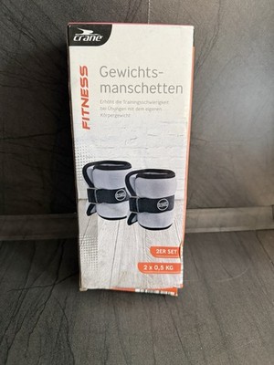 Gewichtsmanschetten 2er Set, 500g Laufgewichte, Fußgewichte, Handgelenke