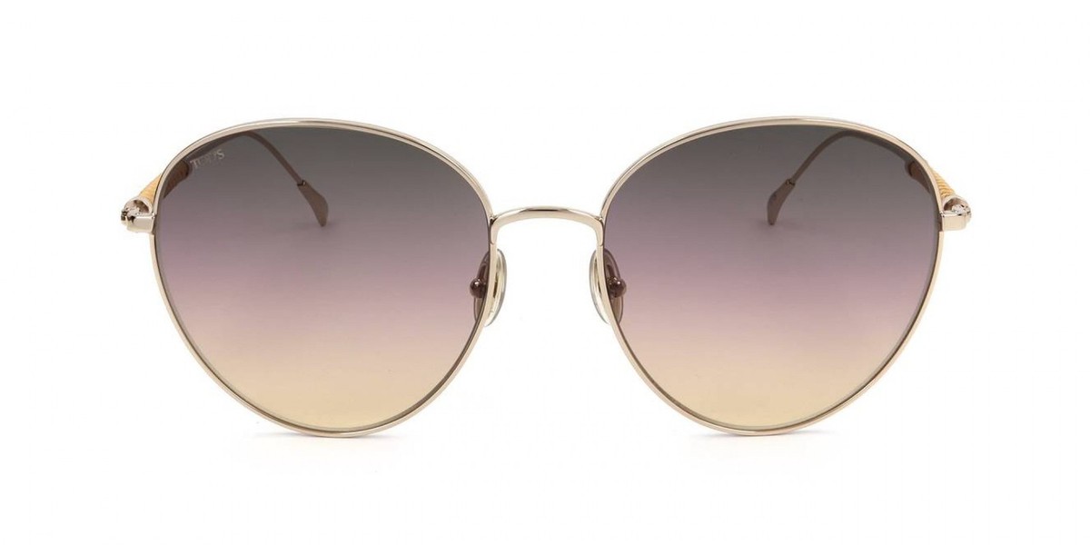 Tod's TO0303 SHINY ROSE GOLD/GREY PINK SHADED 58/18/145 women