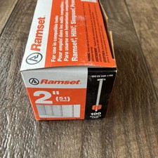 RAMSET 1514 DRIVE PINS 2" POWDER FASTENERS 100/BX  New