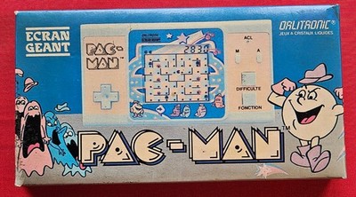 Tiger Pac - man Orlitronic Large Screen Lcd Lsi Game Handheld game&watch Virca