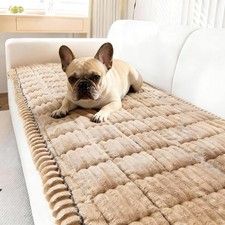 Pet Couch Cover for Dogs Washable Non-Slip Fuzzy Soft Sofa Protector Mat Pet ...