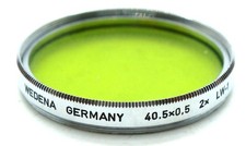 WEDENA 40.5x0.5 2x Light green Filter  40.5 mm