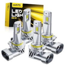White LED 9005 9006 Bulbs 1100 150,000LM Brighter 6500K Illumination 9005 9006