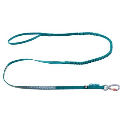 Non-stop Dogwear Hundeleine Bungee Touring Leash türkis Zugfestigkeit