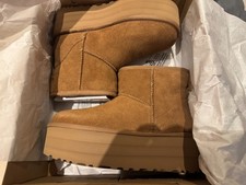 UGG Classic Mini Platform Boot Chestnut UK 3 / USA 5 NEW