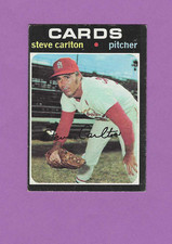 1971 Topps Cardinals HOF Pitcher Steve Carlton #55 Baseball Card