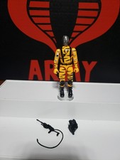 2017 G.I Joe Black Major Custom Cobra Tiger Stripe Invasor Chrome Head 