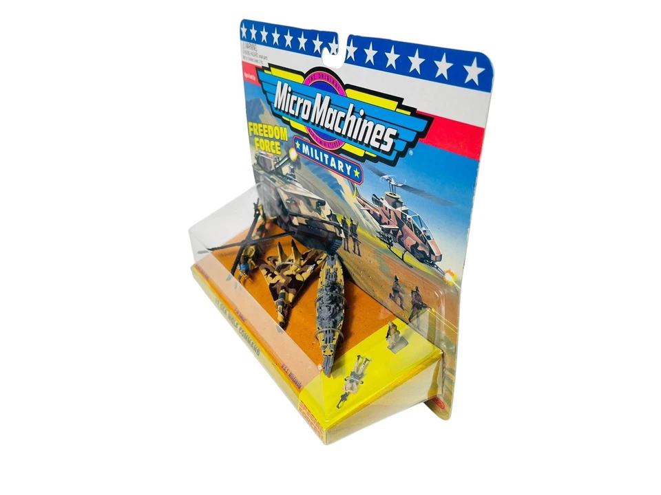 #7000 Galoob 1994 Micro Máquinas Fuerza de Libertad Militar #7 Comando Sea Wolf Foto 2 de 4