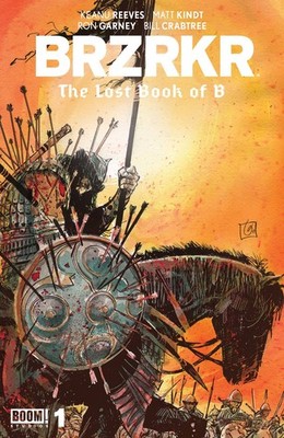 BRZRKR THE LOST BOOK OF B #1 VARIANT CVR C FOIL VARIANT GARNEY BOOM! STUDIOS