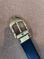 Louis Vuitton Authentic Epi Belt Gold Buckle Color Black for men Fashion