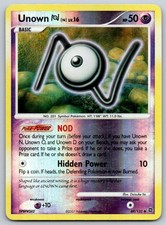 Unown [N] Reverse Holo Secret Wonders 69/132 Pokemon Card LP
