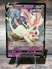 Carta Pokémon Sylveon V 074/203 Ultra Rara SWSH07: Cieli in Evoluzione