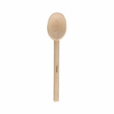 HIC Kitchen Classic Made in France Solid Beechwood Spoon, 8-Inches