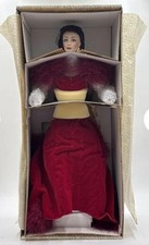 Franklin Heirloom Scarlett O'Hara Gone with the Wind Doll - Red Dress w/ COA