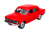 Welly Fiat 125P Rot 1:60 Die Cast Metal Neu Im Kasten Polish Classic