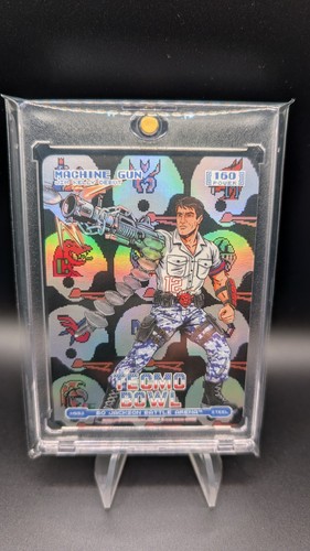 Machine Gun Jim Kelly Bo Jackson Battle Arena Steel Holofoil 2026 H552 Power 160