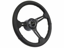 1968 Chevy Camaro Black Leather Steering Wheel Kit Camaro Emblem 1968 Chevy Camaro Black Leather Steering Wheel Kit Camaro Emblem