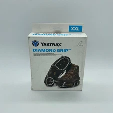 YakTrax Diamond Grip Footwear Traction Snow and Ice Outdoors Size XXL