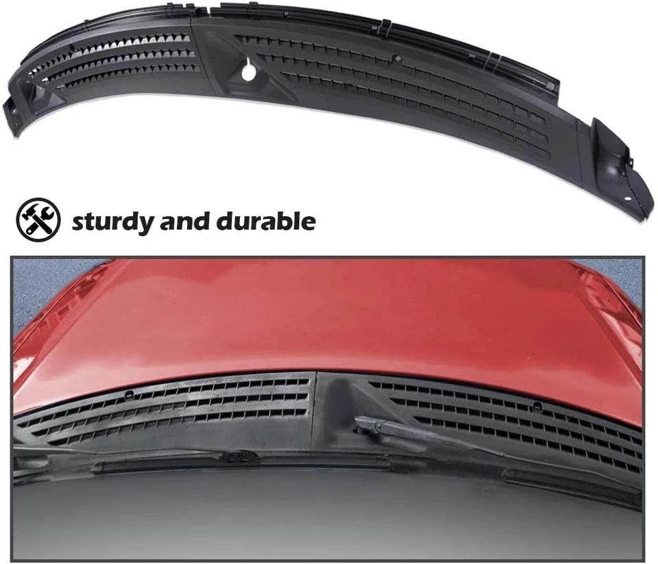 G-PLUS Exterior Parabrisas Limpiaparabrisas Cubierta Panel Compatible con Ford F150 Foto 3 de 4