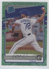 2020 Panini Donruss Optic Choice Green Dragon Prizm 29/84 Jonathan Hernandez q4j