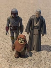 Vintage Kenner Star Wars Figure Lot! Anakin! Wicket! Boba Fett!
