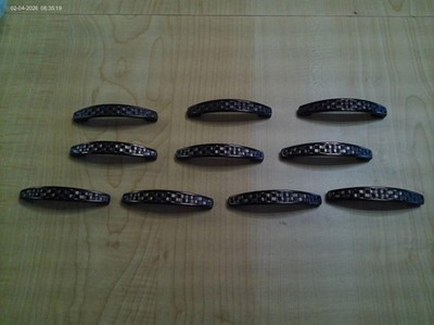10 Step Edge Heirloom Dual Mount Drawer Pulls Basketweave Pattern P-18949C-904-C