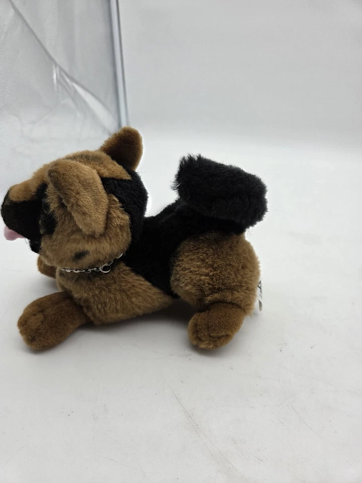 Kommissar Rex Plüsch SAT 1 Schäferhund Hund Braun Stofftier Film Platz 1996 Rar - Bild 3 von 4