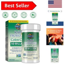 High Potency Raw Probiotics for Comfort and Regularity - 50 Billion CFU, 30 Caps